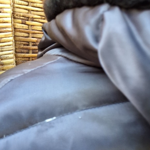 I Madison Down Faux Fur Trim Anorak Puffer Hoodedjacket XL - Picture 7 of 15